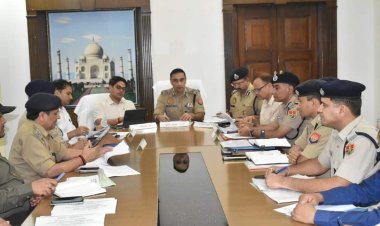 विधानसभा चुनाव के लिए बॉर्डर मीटिंग आयोजित  शांतिपूर्ण, भय मुक्त और निष्पक्ष मतदान पर हुई चर्चा