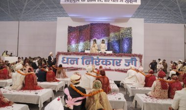 समालखां : सादा शादियों का प्रतीक निरंकारी सामूहिक शादियाँ 77 युगल परिणय सूत्र में बंधे