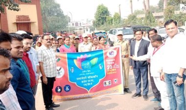 धौलपुर : निर्भीक होकर मतदान करें- बालकृष्ण तिवारी सतरंगी सप्ताह के अंतर्गत निकाली रैली  