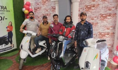 जोधपुर : ओज़ोन मित्र 2 वीलर्स की हुई भव्य लॉन्चिंग 2 बिजली यूनिट में चलेगी 70 किलोमीटर  