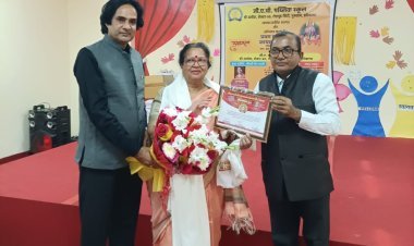 गुरुग्राम : प्रथम हरियाणा समागम में जुटे कायस्थों के दिग्गज, नीरा शास्त्री को ‘प्रतिभा सम्मान’ से नवाजा  