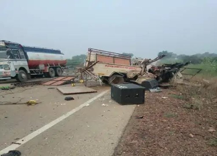 जोधपुर : ट्रक पिकअप में हुई भीषण टक्कर, 1 की मौत  