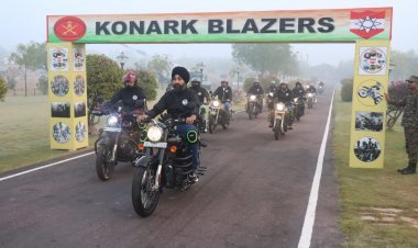 जयपुर : कोणार्क कोर द्वारा 1971 युद्ध के 52 वी वर्षगांठ पर  साइकिल अभियान का आयोजन