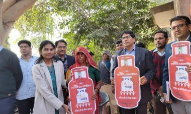  दूदू : ग्राम पंचायत गाड़ोता में "विकसित भारत संकल्प यात्रा" का संयुक्त सचिव व जिला कलक्टर ने किया निरीक्षण  