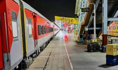 जोधपुर-जयपुर रेलमार्ग पर आज से बहाल होगी रेल सेवाएं  
