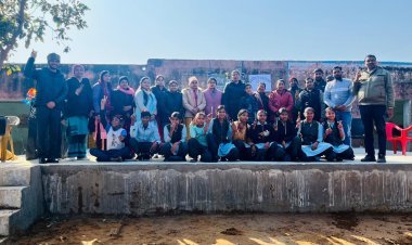 नेहरू युवा केंद्र और पीरामल फाउंडेशन टीम ने धौलपुर जिला के अलग-अलग जगह पर स्वामी विवेकानंद जी का जन्मदिन युवाओं के साथ मनाया  