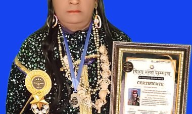 जादूगर मिस्टर इंडिया ने जादूनगरी में लहराया परचम,मिला विश्व रत्न सम्मान  