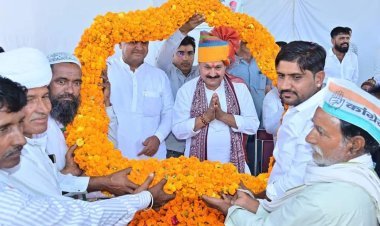 लोकतंत्र को जीवित रखने के लिए सड़क से संसद तक कांग्रेस पार्टी लड़ती हैं : करण सिंह उचियारड़ा     