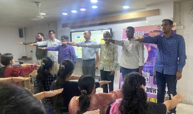 जोधपुर : स्वीप टीम द्वारा युवाओं को प्रश्नोत्तरी,संकल्प पत्र , शपथ ,पौधरोपण द्वारा दिया मतदान हेतु जागरूकता का संदेश  