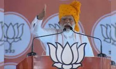 PM ने मैनिफेस्टो को लेकर कांग्रेस पर निशाना साधा  