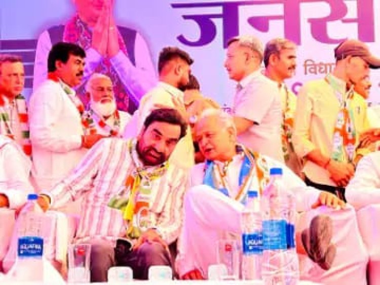 वैभव के लिए एक मंच पर आए गहलोत-बेनीवाल