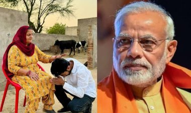 जयपुर: श्रीगंगानगर माता-पिता का आशीर्वाद लेकर वाराणसी निकले श्याम रंगीला, PM मोदी के खिलाफ लड़ेंगे चुनाव     