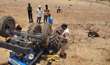 ट्रैक्टर पलटने से 5 बच्चों की मौत, 2 गंभीर घायल, शादी की खुशियां मातम में तब्दील  