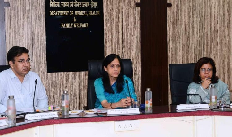 प्रदेश में लागू होगा इन्टीग्रेटेड हैल्थ मैनेजमेंट सिस्टम 2.0 चिकित्सा तंत्र पूरी तरह होगा ऑनलाइन मरीजों को सुगमतापूर्वक मिलेगी स्वास्थ्य सेवाएं      