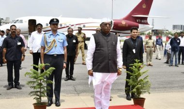 मनोनीत राज्यपाल हरिभाऊ किसनराव बागडे जयपुर पहुँचे  