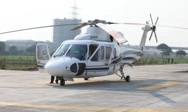 इंदौर में बीच सड़क पर उतरा CM मोहन का हेलीकॉप्टर, असली वजह निकली कुछ और