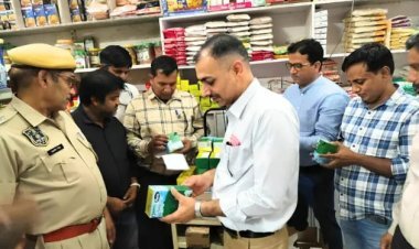 जयपुर: खाद्य सुरक्षा अधिकारियों की कार्रवाई, सरस और कृष्णा के नकली घी बेचते हुए पकड़ा