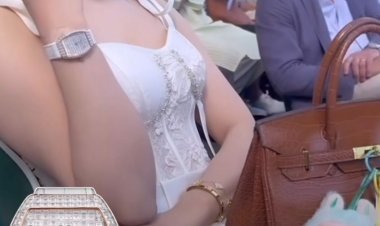 उर्वशी रौतेला की 7 करोड़ की अल्ट्रा-लक्जरी फ्रैंक मुलर डायमंड-स्टडेड घड़ी ने विंबलडन 2025 में शो को चुरा लिया!