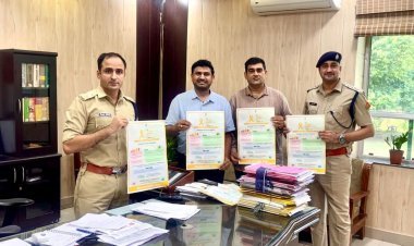 धौलपुर : मानसिक स्वास्थ्य गतिविधियों के तहत जिला पुलिस अधीक्षक ने किया पोस्टर विमोचन 