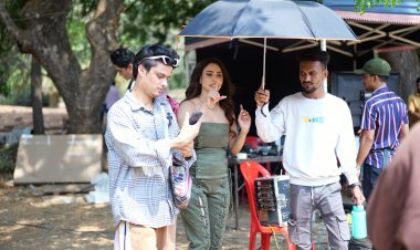 अभिनेत्री निकिता रावल ने अपने आने वाले शूट की बिहाइंड-द-सीन झलकियाँ साझा कीं — जल्द होगा बड़ा ऐलान!