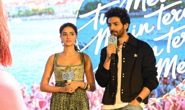 तू मेरी मैं तेरा, मैं तेरा तू मेरी' का टाइटल ट्रैक रिलीज, कार्तिक-अनन्या पहुंचे जयपुर पहुंचे