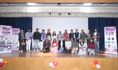 इम्पैक्ट रन फॉर ह्यूमैनिटी: 9वीं कड़ी का प्री-इवेंट सुरेश ज्ञान विहार यूनिवर्सिटी में आयोजित, युवाओं ने दिखाया मानवता के साथ दौड़ने का जज़्बा