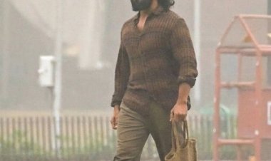 दिल्ली की सर्द हवाओं में राम चरण का रॉ अवतार, संसद से इंडिया गेट तक ‘पेड्डी’ का जादू