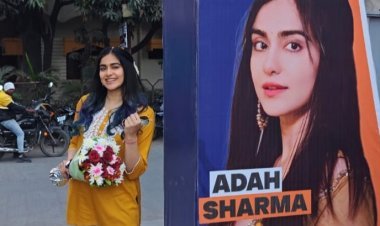 अदा शर्मा बनीं ‘से नो टू ड्रग्स’ की बुलंद आवाज़