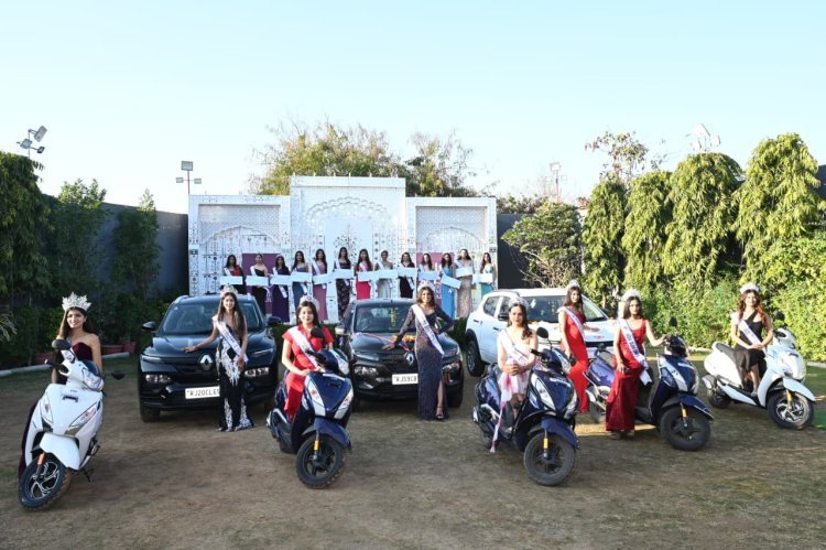 अनंता मिस इंडिया ग्लैम 2026: विजेताओं को कार, स्कूटी व नकद पुरस्कार