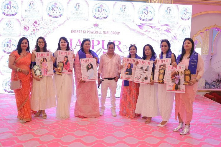 जयपुर डार्लिंग्स का भव्य आयोजन: पिंक एंड व्हाइट थीम के साथ लॉन्च हुआ Bizfluence Conclave का 11X कॉन्सेप्ट